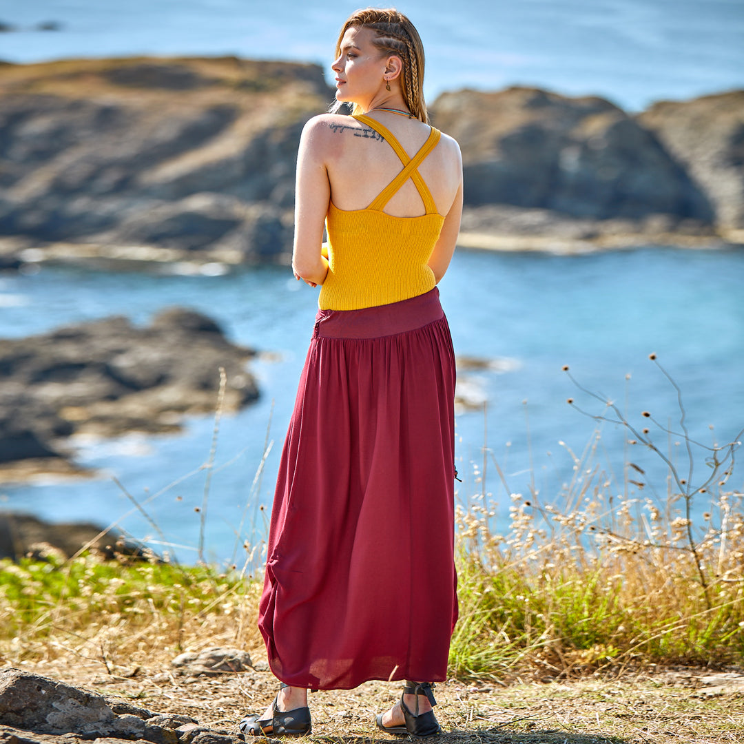 Gypsy beaded shop skirt